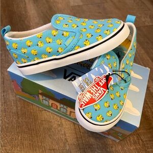 Vans The Simpsons x Slip-On V TD 'Maggie' toddlers' shoes size 10c